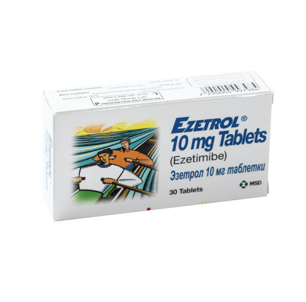 Эзетрол Ezetrol - 10 мг - Купить в Израиле