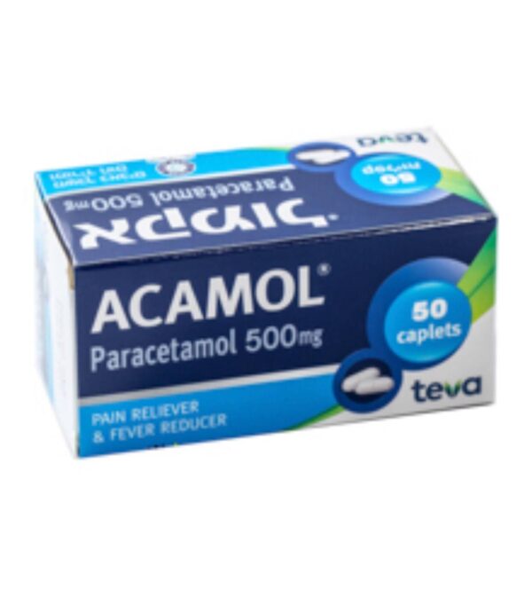Акамол 500 мг 50 таблеток