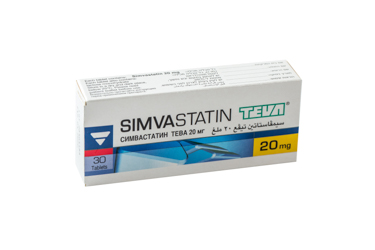 Симвастатин Тева (Simvastatin Teva) купить в Израиле
